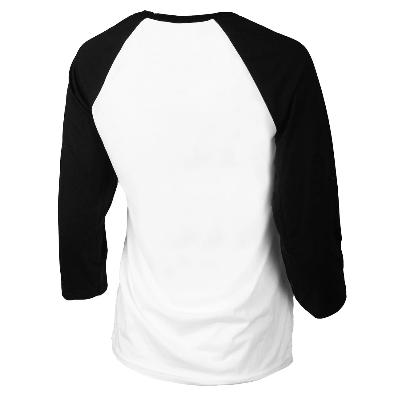 Women's Miami Marlins Tiny Turnip White/Black Heart Bat 3/4-Sleeve Raglan T-Shirt - Image 3