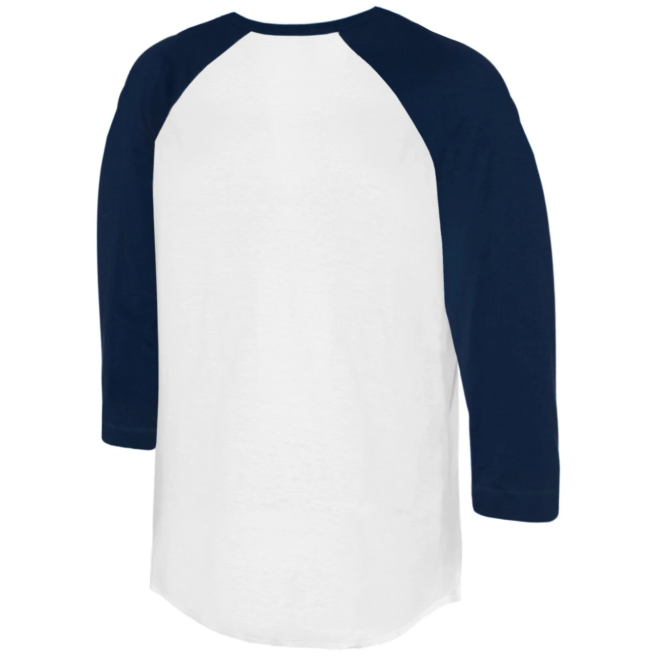 Women's Detroit Tigers Tiny Turnip White/Navy Heart Lolly 3/4-Sleeve Raglan T-Shirt - Image 3
