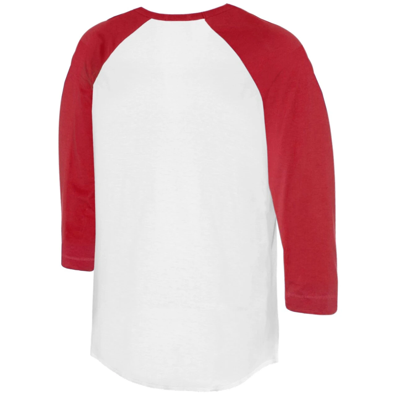 Women's Cincinnati Reds Tiny Turnip White/Red Heart Lolly 3/4-Sleeve Raglan T-Shirt - Image 3