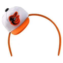 ABG Accessories Baltimore Orioles Orange Team Toppers Headbands