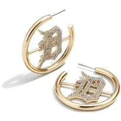 Detroit Tigers BaubleBar Hoops Earrings