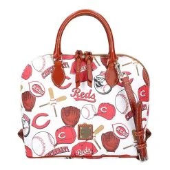 Cincinnati Reds Dooney & Bourke Game Day Zip Zip Satchel