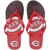 Cincinnati Reds FOCO Big Logo Flip-Flops