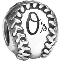 Baltimore Orioles Pandora Baseball Charm