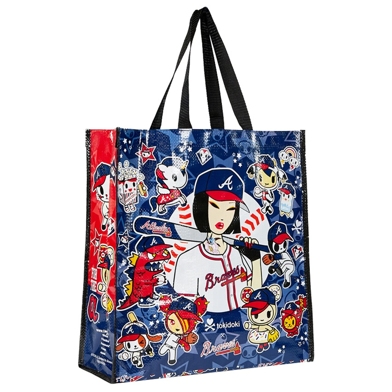 Atlanta Braves Tokidoki Vinyl Tote Bag