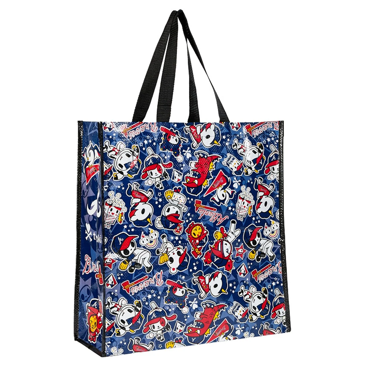 Atlanta Braves Tokidoki Vinyl Tote Bag - Image 2