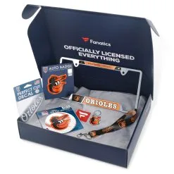 Baltimore Orioles WinCraft Fanatics Pack Automotive-Themed Gift Box - $55+ Value