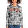 Women's Baltimore Orioles Antigua Camo Wordmark Absolute Full-Zip Hoodie