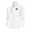 Women's Cincinnati Reds Antigua White Logo Generation Full-Zip Jacket