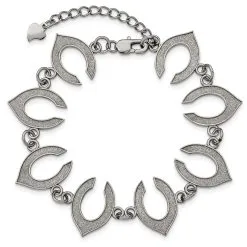 LogoArt Women's Cincinnati Reds Logo Bracelet With Extension