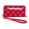 Eagles Wings Women's Cincinnati Reds Zip-Around Wristlet Wallet
