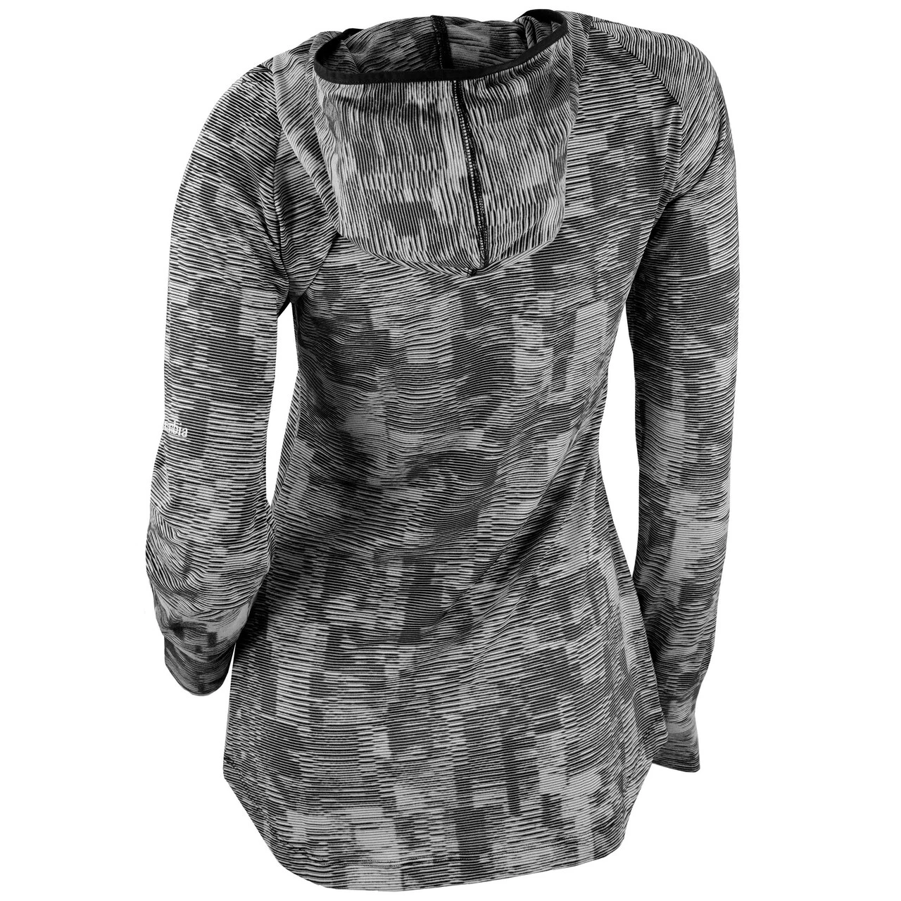 Women's Miami Marlins Columbia Black Omni-Wick Sunday Ball Pullover Hoodie - Image 3