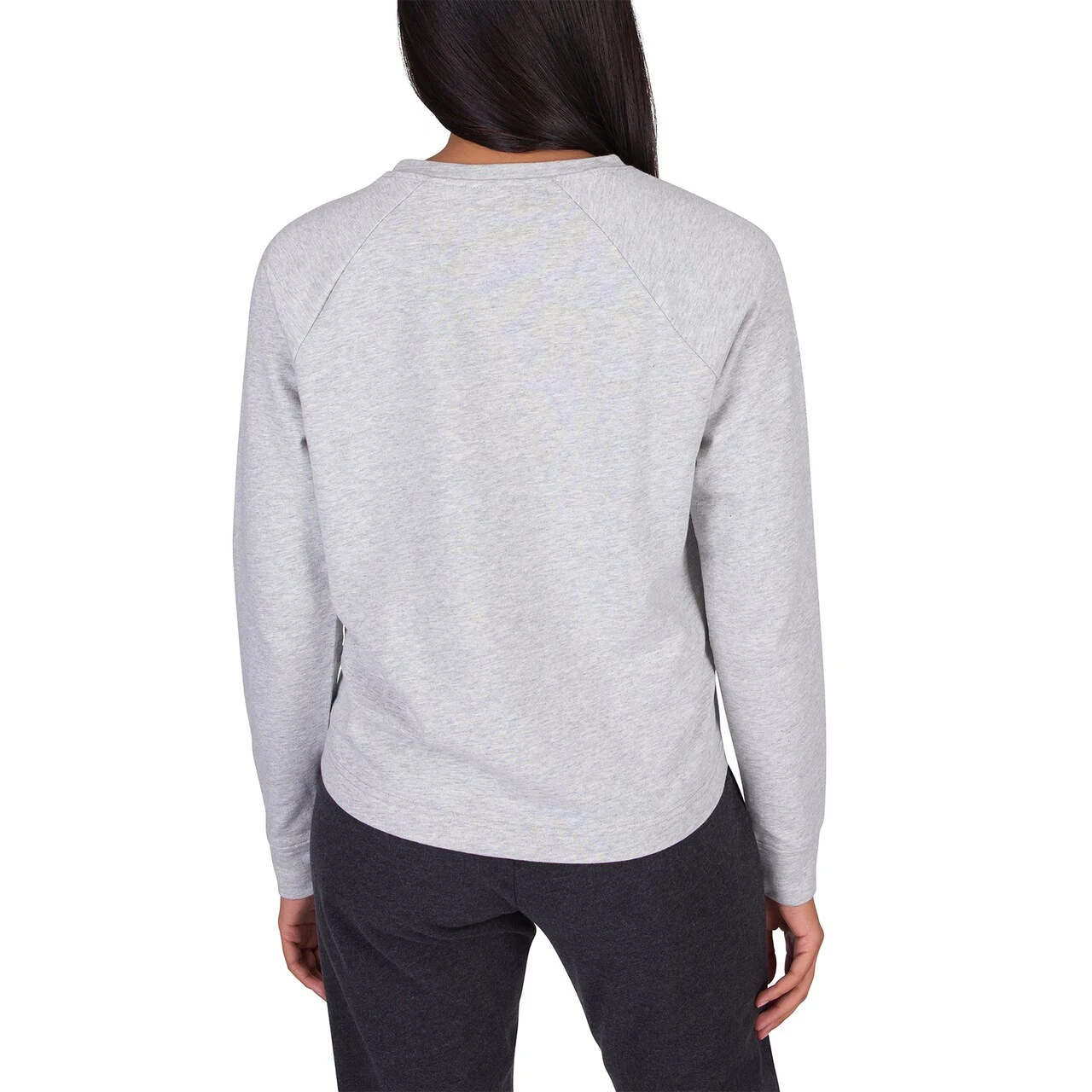 Women's Baltimore Orioles Concepts Sport Gray Greenway Long Sleeve Top - Image 2