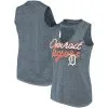 Women's Detroit Tigers Concepts Sport Navy Loyalty Choker Neck Tank Top