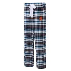 Women's Detroit Tigers Concepts Sport Navy Mainstay Flannel Pants