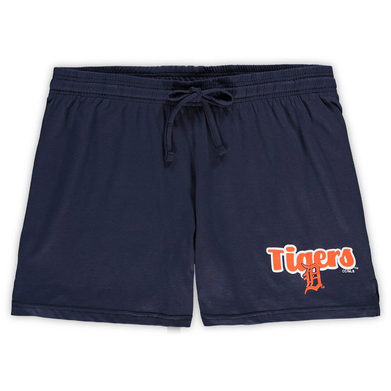 Women's Detroit Tigers Concepts Sport Navy Plus Size Cloud Tank Top & Shorts Sleep Set - Image 3