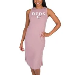 Women's Cincinnati Reds Concepts Sport Pink Astoria Nightdress