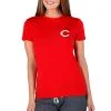 Women's Cincinnati Reds Concepts Sport Red Marathon Knit T-Shirt