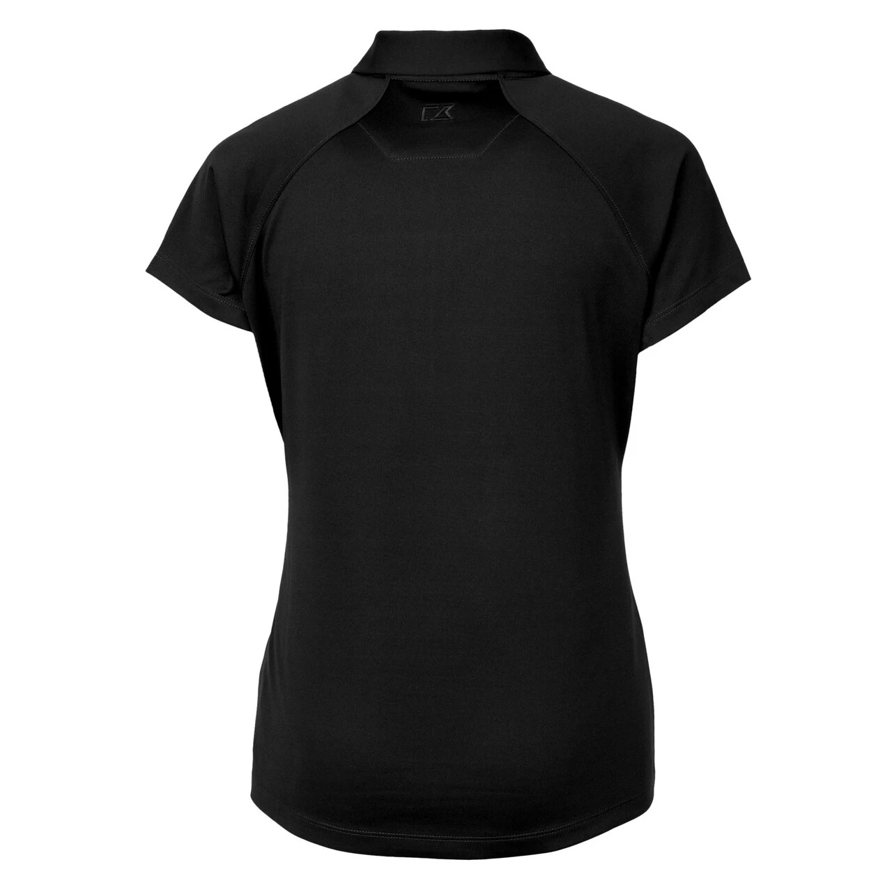 Women's Miami Marlins Cutter & Buck Black DryTec Forge Stretch Polo - Image 3