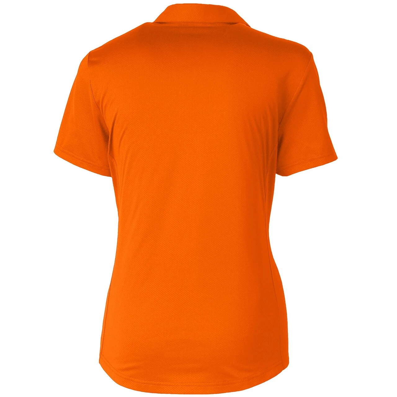 Women's Baltimore Orioles Cutter & Buck Heather Orange Prospect Textured Stretch Polo - Image 3