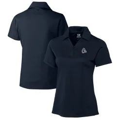 Women's Baltimore Orioles Cutter & Buck Navy Americana Logo DryTec Genre Textured Solid Polo