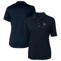 Women's Baltimore Orioles Cutter & Buck Navy Americana Logo DryTec Virtue Eco Pique Recycled Polo