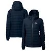 Women's Baltimore Orioles Cutter & Buck Navy Americana Logo Mission Ridge Repreve Eco Insulated Full-Zip Puffer Jacket