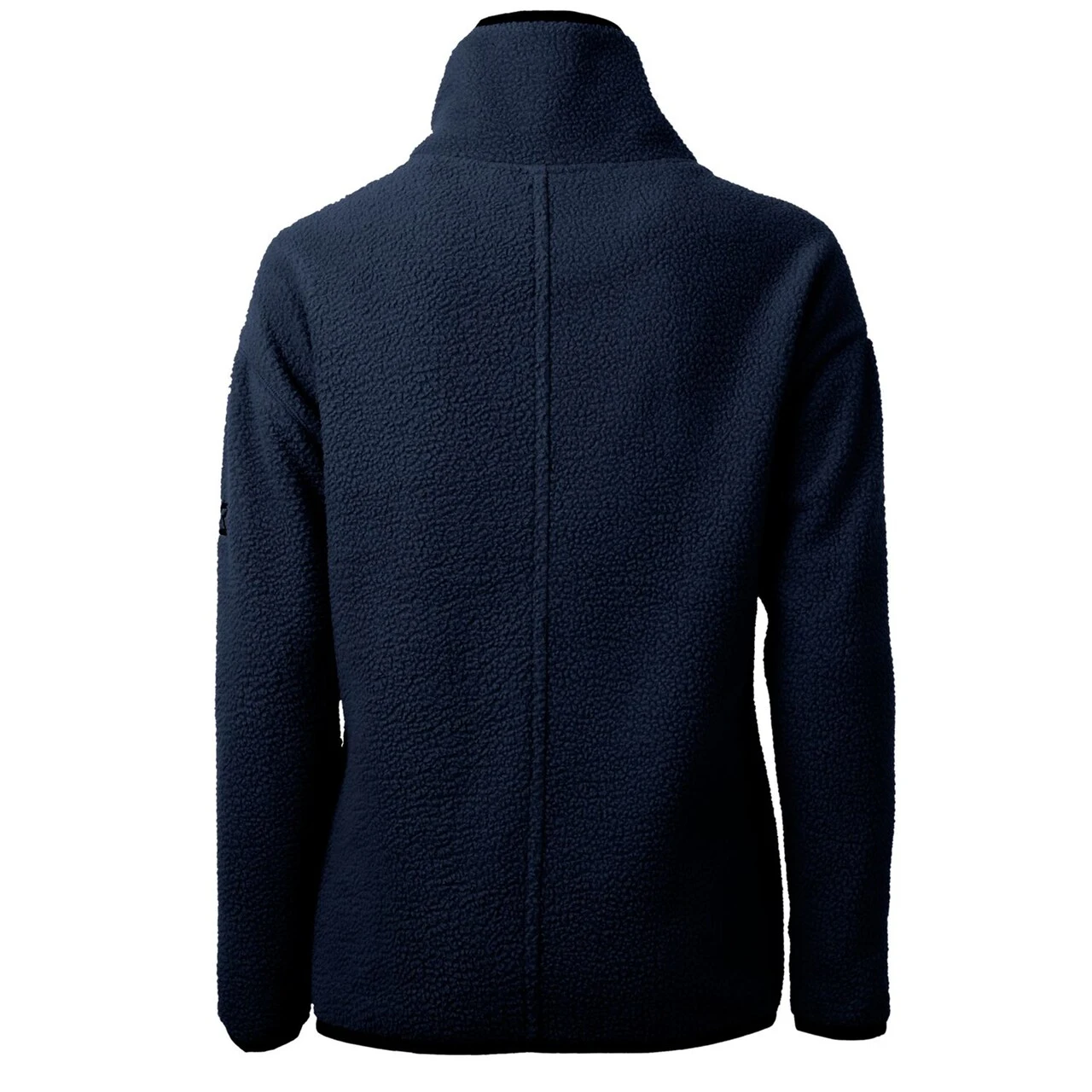 Women's Detroit Tigers Cutter & Buck Navy Americana Logo Cascade Eco Sherpa Fleece Half-Zip Pullover Jacket - Image 3