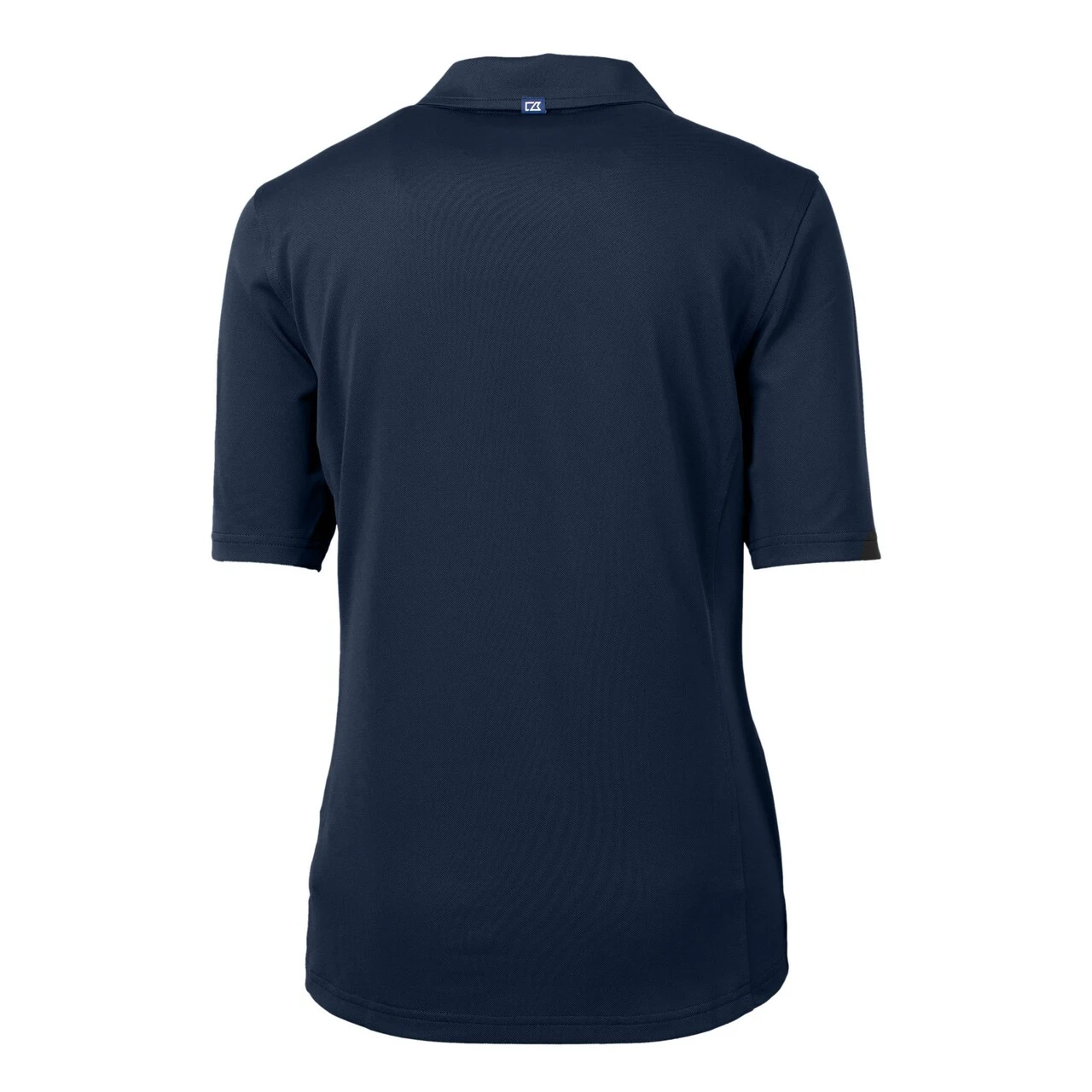 Women's Detroit Tigers Cutter & Buck Navy DryTec Virtue Eco Pique Recycled Polo - Image 3