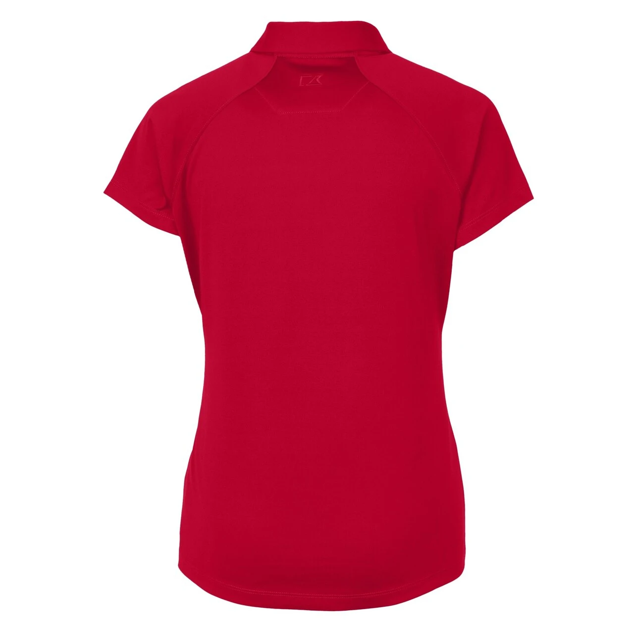 Women's Atlanta Braves Cutter & Buck Red DryTec Forge Stretch Polo - Image 3