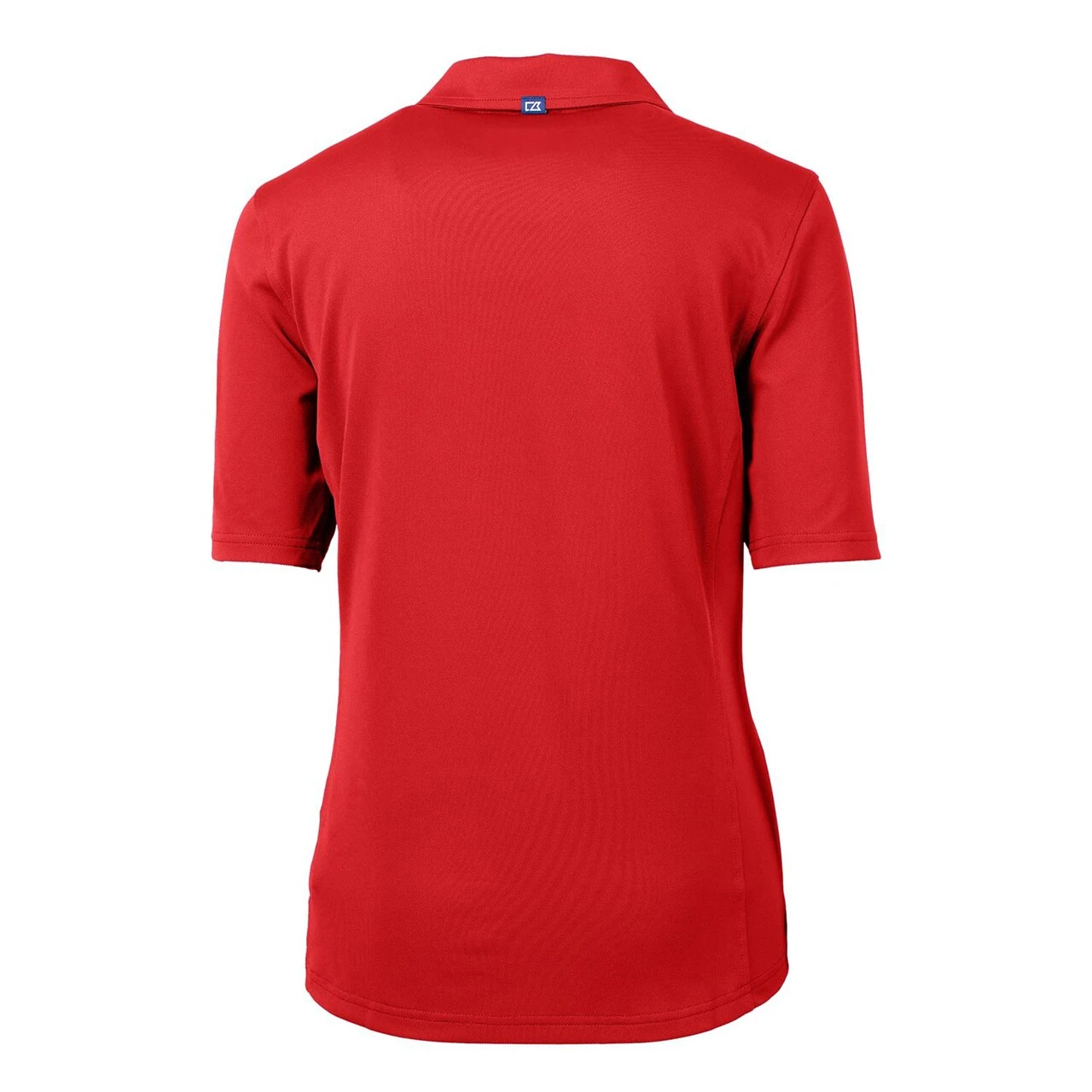 Women's Cincinnati Reds Cutter & Buck Red Americana Logo DryTec Virtue Eco Pique Recycled Polo - Image 3