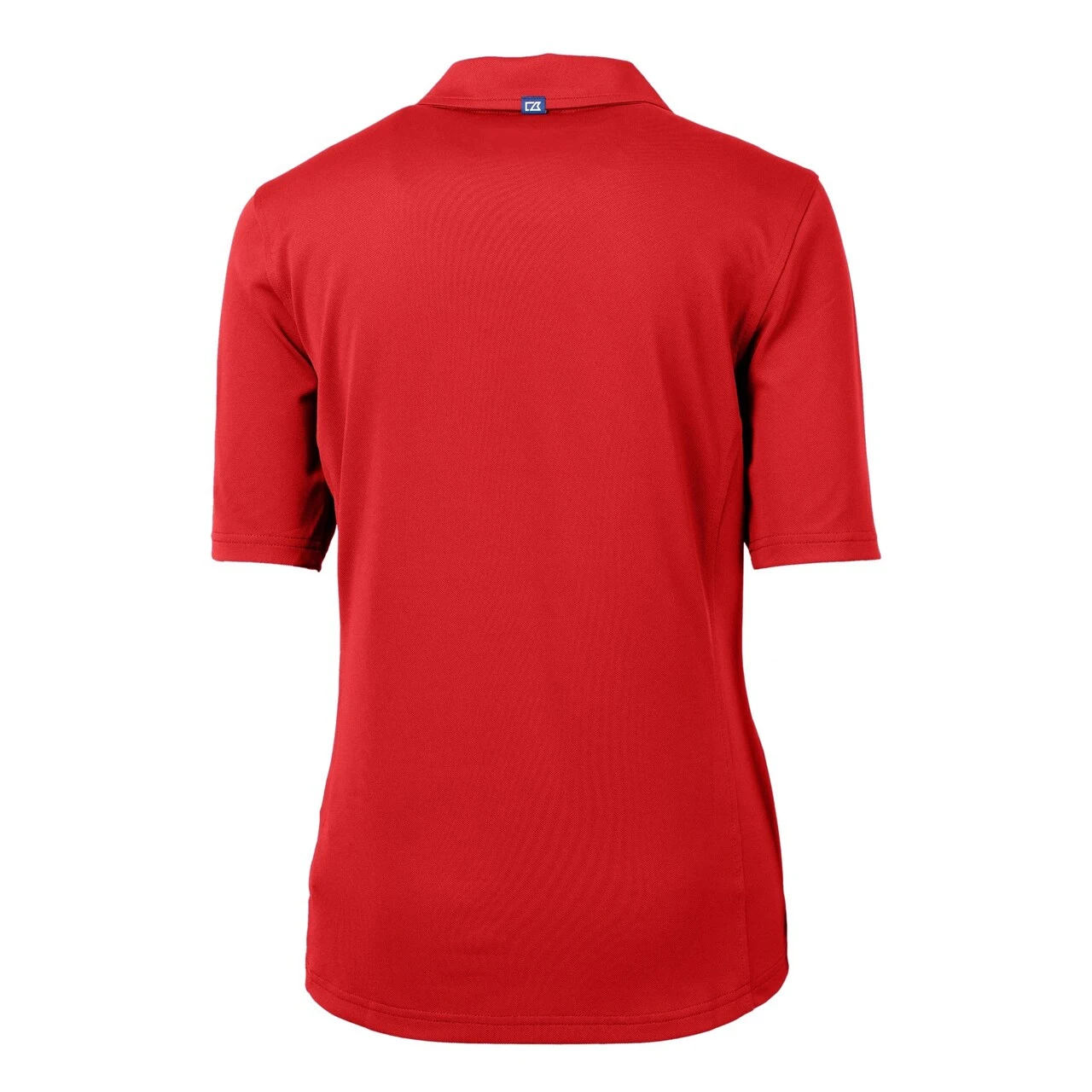 Women's Cincinnati Reds Cutter & Buck Red DryTec Virtue Eco Pique Recycled Polo - Image 3