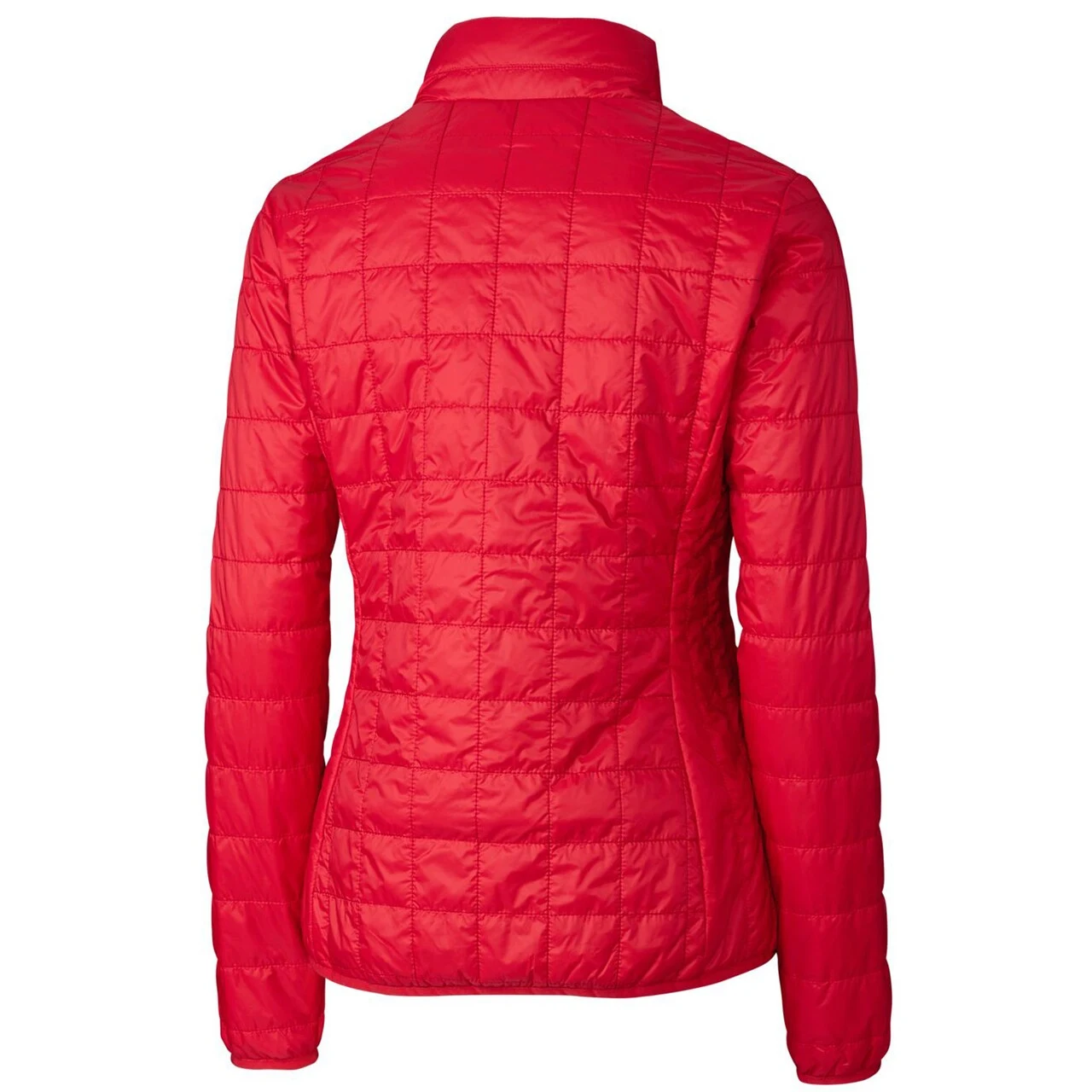 Women's Cincinnati Reds Cutter & Buck Red Rainier PrimaLoft Eco Full-Zip Puffer Jacket - Image 3