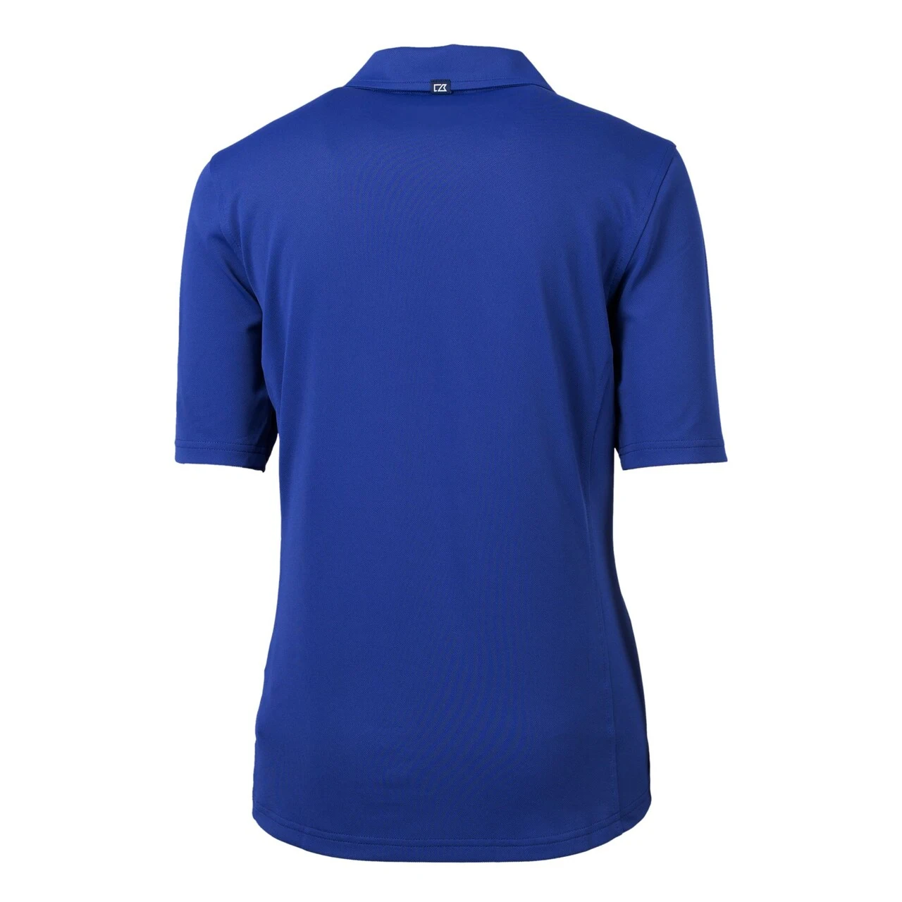 Women's Atlanta Braves Cutter & Buck Royal DryTec Virtue Eco Pique Recycled Polo - Image 3