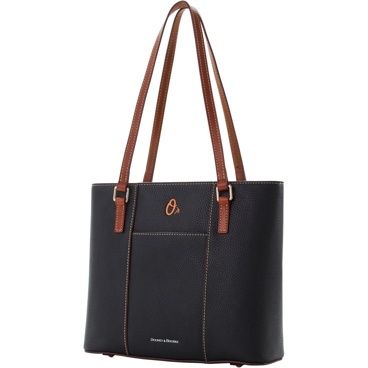 Women's Baltimore Orioles Dooney & Bourke Pebble Lexington Shopper Purse - Image 2