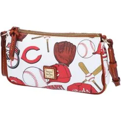 Women's Cincinnati Reds Dooney & Bourke Gameday Lexi Crossbody With Small Coin Case
