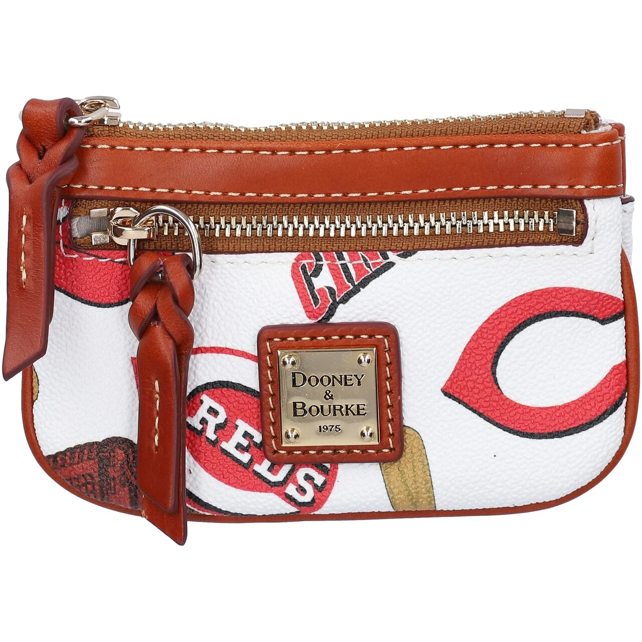 Women's Cincinnati Reds Dooney & Bourke Gameday Lexi Crossbody With Small Coin Case - Image 4