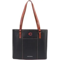 Women's Cincinnati Reds Dooney & Bourke Pebble Lexington Shopper Purse