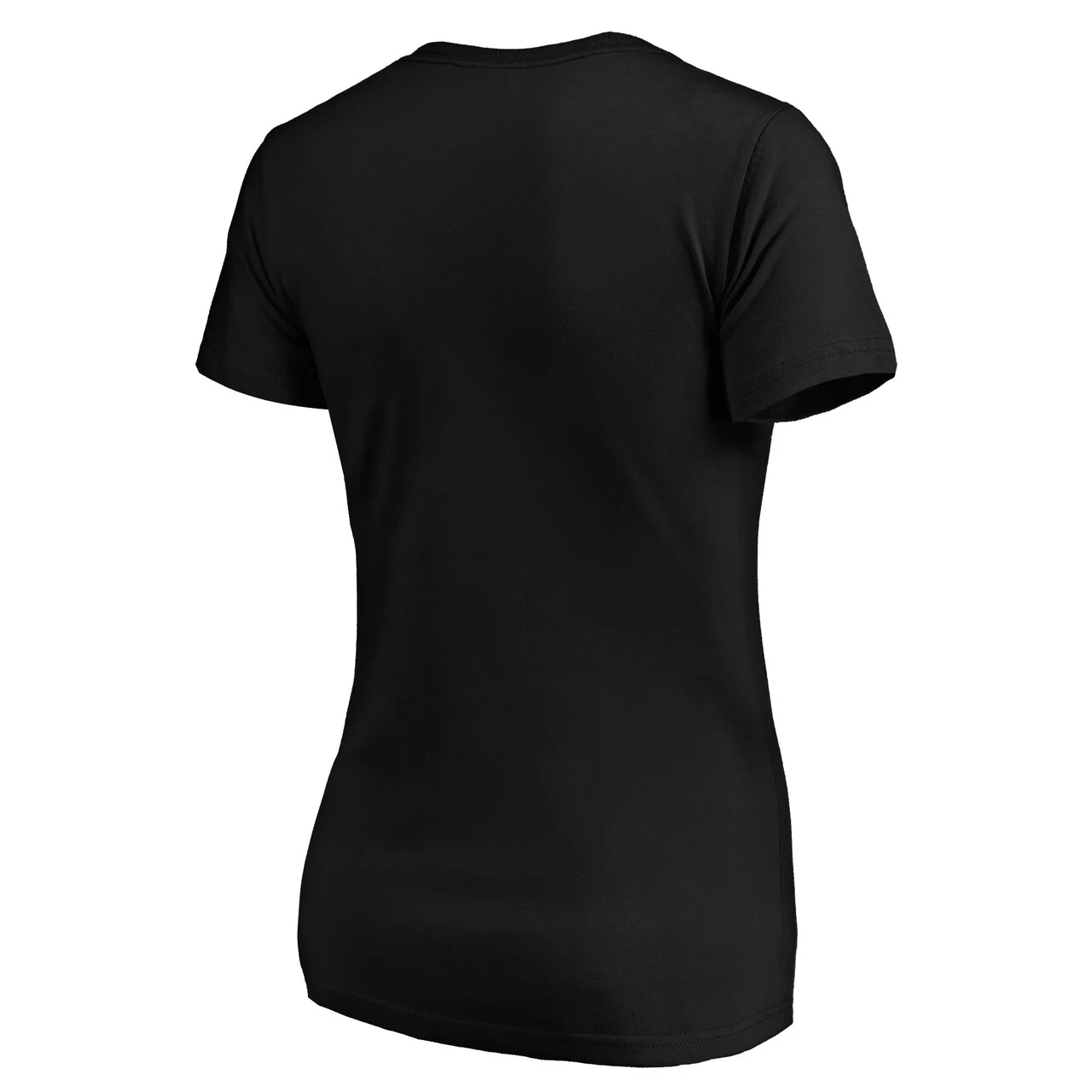 Women's Cincinnati Reds Fanatics Branded Black Team Logo Lockup V-Neck T-Shirt - Image 3
