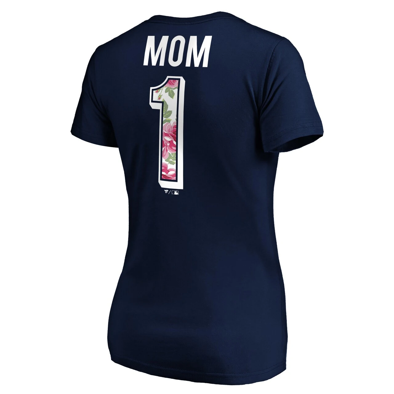 Women's Detroit Tigers Fanatics Branded Navy Plus Size Mother's Day V-Neck T-Shirt - Image 3