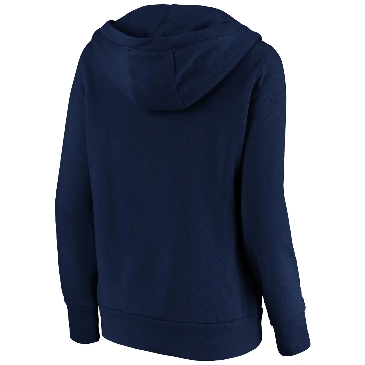 Women's Detroit Tigers Fanatics Branded Navy Victory Script Crossover Neck Pullover Hoodie - Image 3