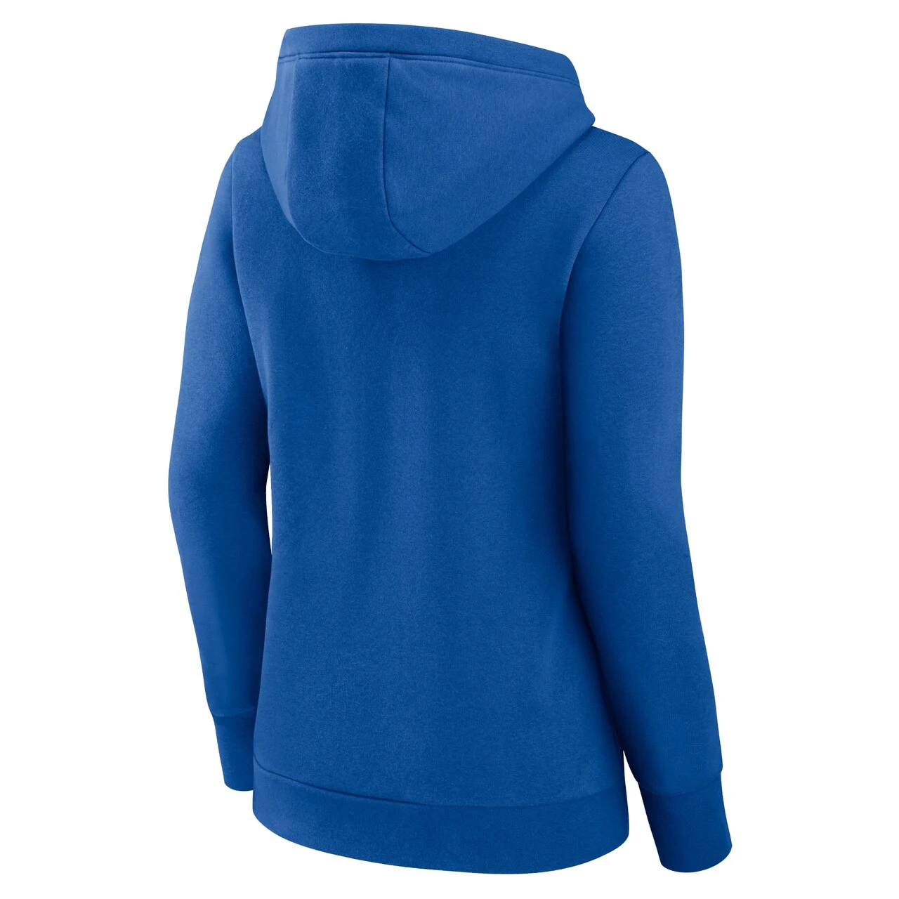 Women's Atlanta Braves Fanatics Branded Royal Slider Crossover V-Neck Pullover Hoodie - Image 3