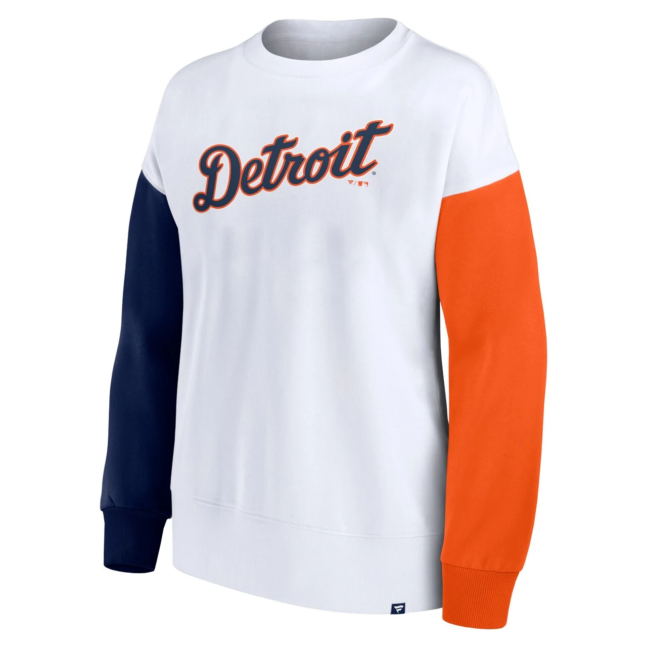 Women's Detroit Tigers Fanatics Branded White Series Pullover Sweatshirt - Image 2