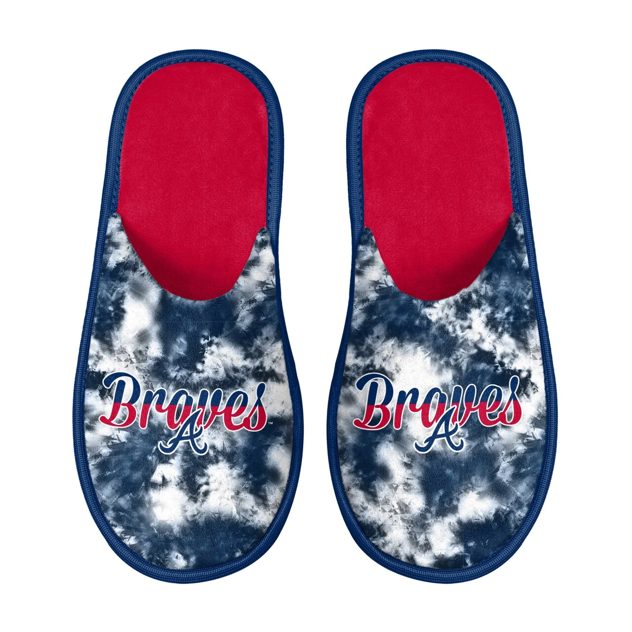Women's Atlanta Braves FOCO Team Scuff Slide Slippers