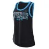 Women's Miami Marlins G-III 4Her By Carl Banks Black Clubhouse Tank Top
