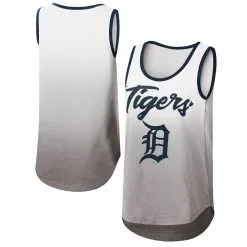 Women's Detroit Tigers G-III 4Her By Carl Banks White Logo Opening Day Tank Top