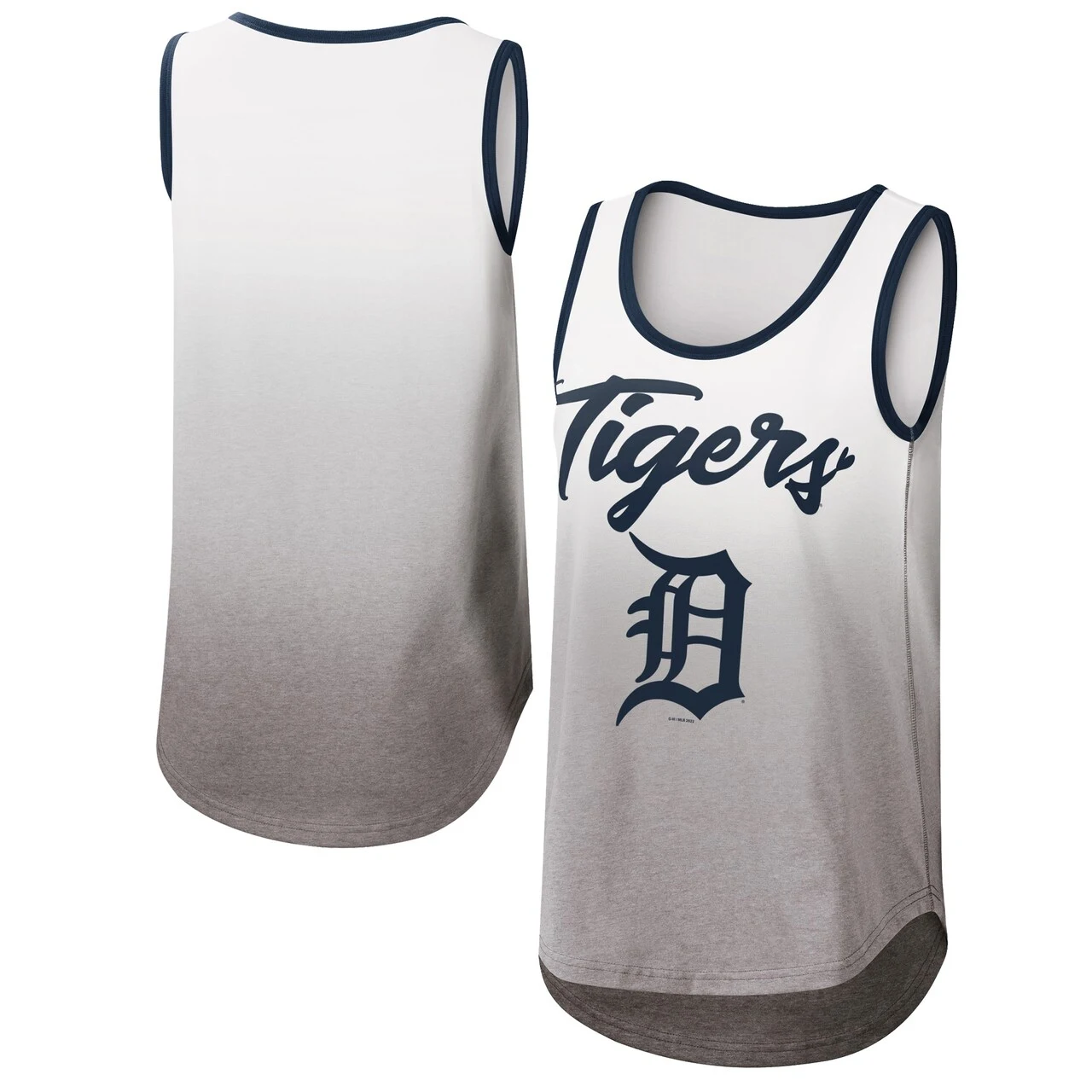 Women's Detroit Tigers G-III 4Her By Carl Banks White Logo Opening Day Tank Top