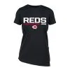 Women's Cincinnati Reds Levelwear Black Birch T-Shirt