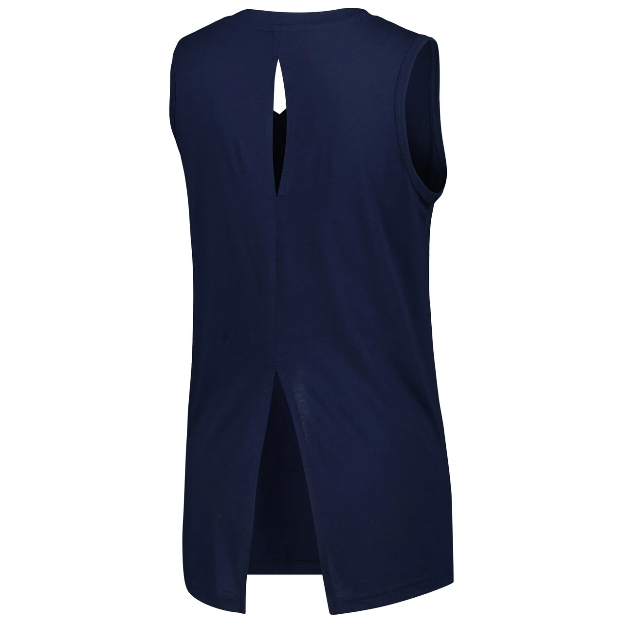 Women's Atlanta Braves Levelwear Navy Paisley Chase V-Neck Tank Top - Image 3