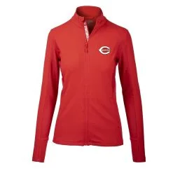 Women's Cincinnati Reds Levelwear Red Alyssa Full-Zip Jacket